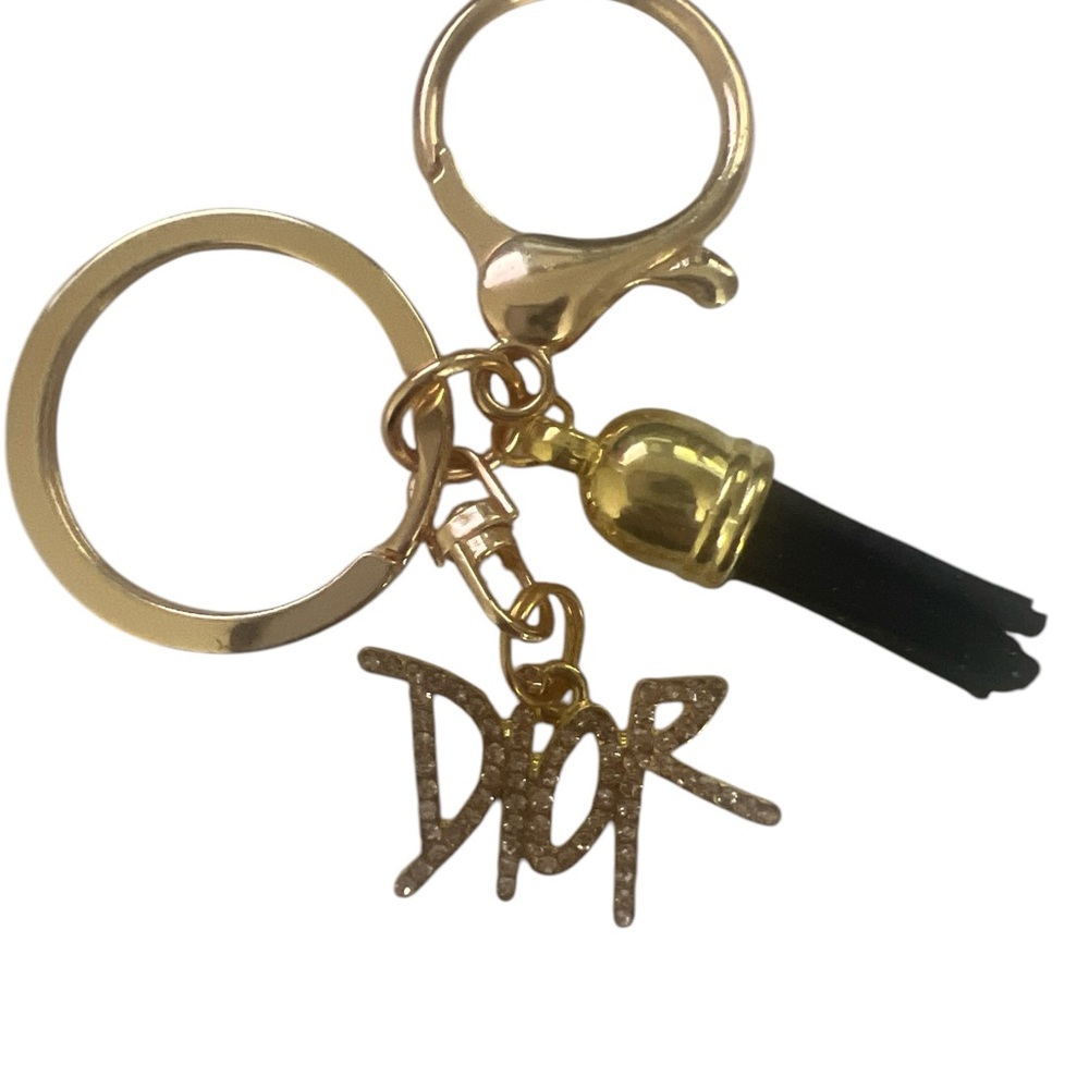 Gold Keychain Accessory